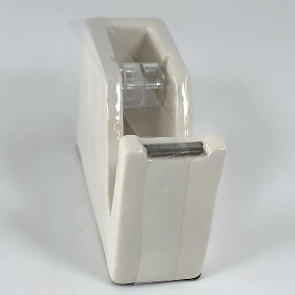 Rae Dunn by Magenta White Tape Dispenser - Picture 6 of 10